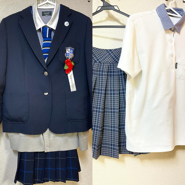 私立高校 制服 夏冬フルセット レディースのレディース その他(その他)の商品写真