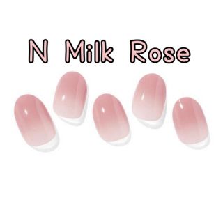 【ohora】ジェルネイルシールMilkRose(ネイル用品)