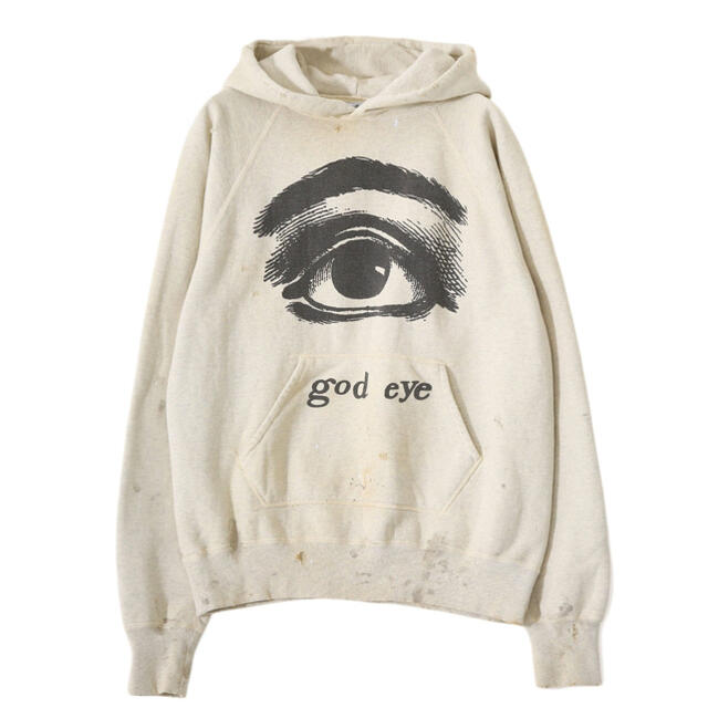 saint michael god eye hoodie セントマイケル神目 Lトップス - パーカー