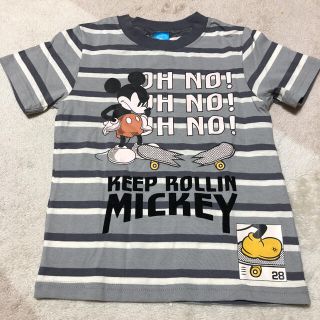 新品未使用！ミッキー　Tシャツ　110(Tシャツ/カットソー)