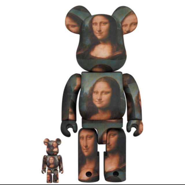 MEDICOM TOY(メディコムトイ)の新品未使用　BE@RBRICK Mona Lisa 100%&400%  エンタメ/ホビーのフィギュア(その他)の商品写真