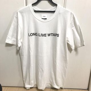 ダブルタップス(W)taps)の【新品同様】Wtaps/20S/S ホワイトロゴTシャツ(Tシャツ/カットソー(半袖/袖なし))