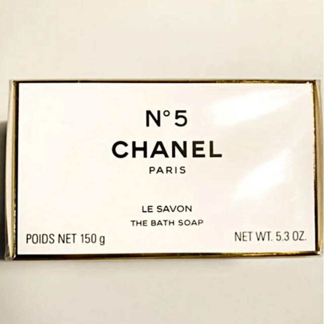 CHANEL(シャネル)の【値下げ】【新品】シャネル N゜5 サヴォン 石鹸 石けん ボディソープ コスメ/美容のボディケア(ボディソープ/石鹸)の商品写真