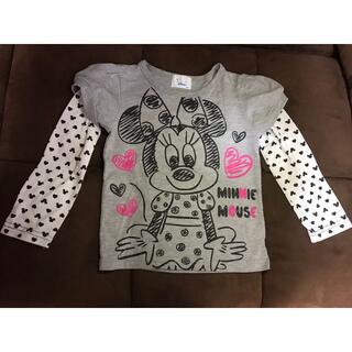 ディズニー(Disney)のキッズ・子供服110cm 長袖Tシャツ 女の子用 ディズニーミニー(Tシャツ/カットソー)