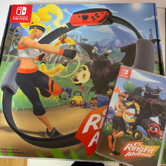 ゲームソフトゲーム機本体リングフィット アドベンチャー Switch