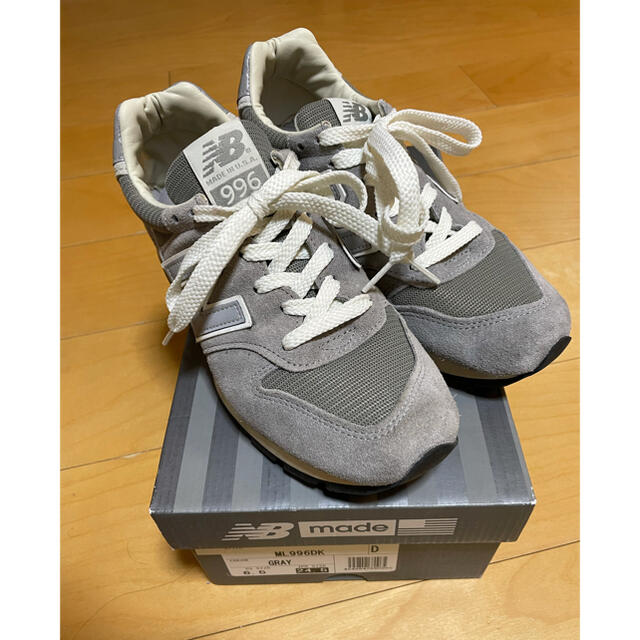 New Balance(ニューバランス)のNew Balance ML996DK グレー 24.5cm 30周年記念モデル レディースの靴/シューズ(スニーカー)の商品写真
