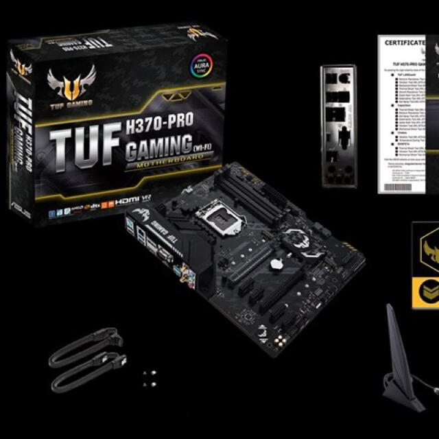 TUF H370-PRO GAMING (WI-FI) マザーボード - PC/タブレット