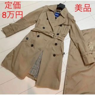 高品質の人気 バーバリー・ブルーレーベル トレンチコート www
