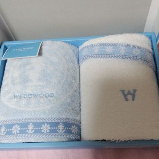 ウェッジウッド(WEDGWOOD)のお値下げウェッジウッドフェイスタオル2(タオル/バス用品)