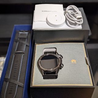 ファーウェイ(HUAWEI)のHUAWEI Watch GT/Graphite Black 46㎜(腕時計(デジタル))