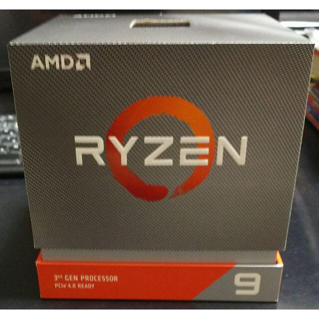 スマホ/家電/カメラ【新品・未開封】AMD ryzen 9 3900X BOX（国内正規代理店品）