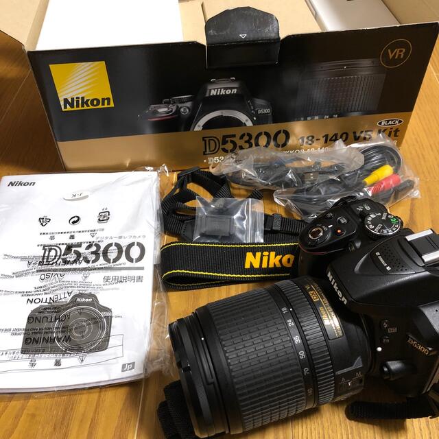 【美品】Nikon D5300 レンズキット 18-140カメラ