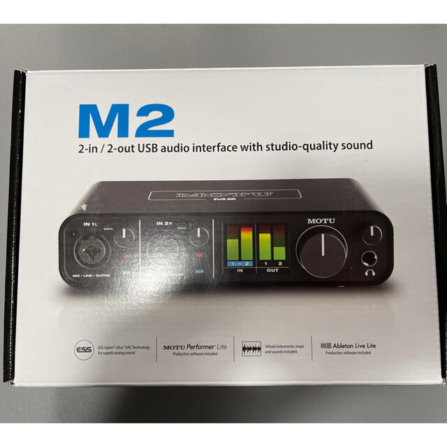 今年人気のブランド品や オーディオインターフェイス MOTU M 楽器