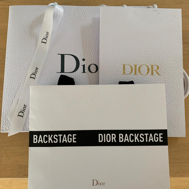 Dior(ディオール)のディオール　ショップ紙袋　3種類 レディースのバッグ(ショップ袋)の商品写真