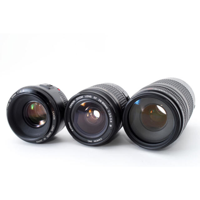 Canon Canon EOS 6D Mark II トリプルレンズセットの通販 by ネコ's shop｜キヤノンならラクマ - キャノン 得価正規店