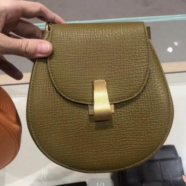 【正規逆輸入品】 Bottega Veneta 【希少】ボッテガヴェネタ パルメラートベルトバッグ オリーブ - ショルダーバッグ