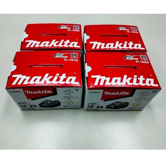 出産祝い Makita - 新品未使用 マキタ 18V 6.0Ah バッテリー4個セット