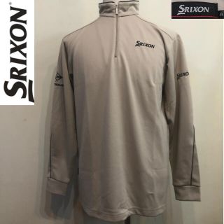 スリクソン(Srixon)のスリクソン★長袖 ハーフジップ ウエア 日本製 グレー  LLサイズ(ウエア)