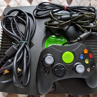 エックスボックス(Xbox)の初代XBOX EVOX導入 HDD換装 エミュレーターOK(家庭用ゲーム機本体)