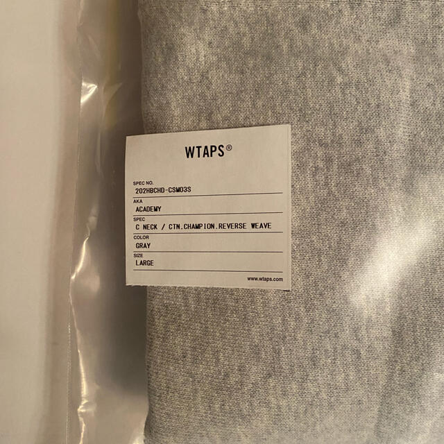 W)taps(ダブルタップス)のL WTAPS CHAMPION ACADEMY CREW NECK メンズのトップス(スウェット)の商品写真