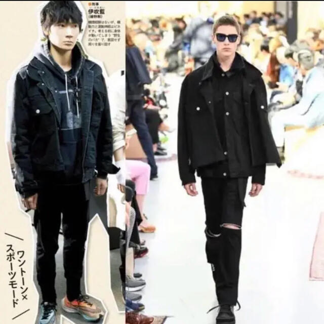 最も優遇 sacai - 【超希少/新品】sacai 20ss レイヤードデニム