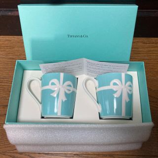 ティファニー(Tiffany & Co.)のティファニー　ペアマグカップ(グラス/カップ)