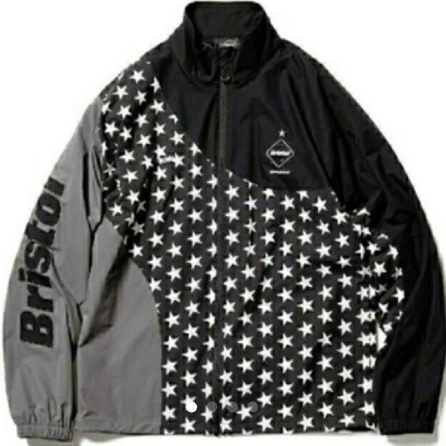 メンズF.C.Real Bristol XL STAR JACKET BLACK