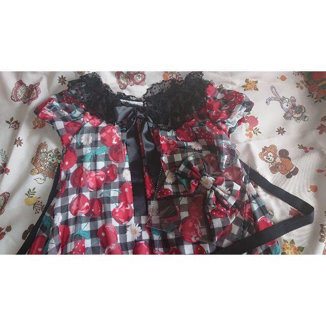 Angelic Pretty Fresh Cherry OPセット(クロ)