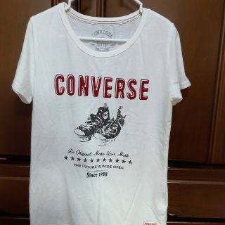 コンバース(CONVERSE)の白T(Tシャツ(半袖/袖なし))