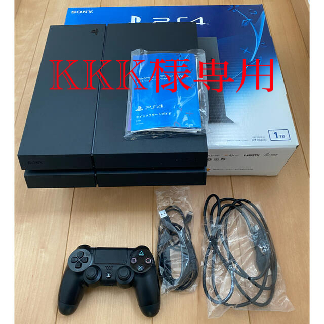 PlayStation4 - PlayStation4 ジェット・ブラック 1TB CUH-1200BB01