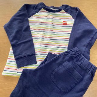 ユニクロ(UNIQLO)のユニクロ kids レゴ スウェットセット 130(パジャマ)