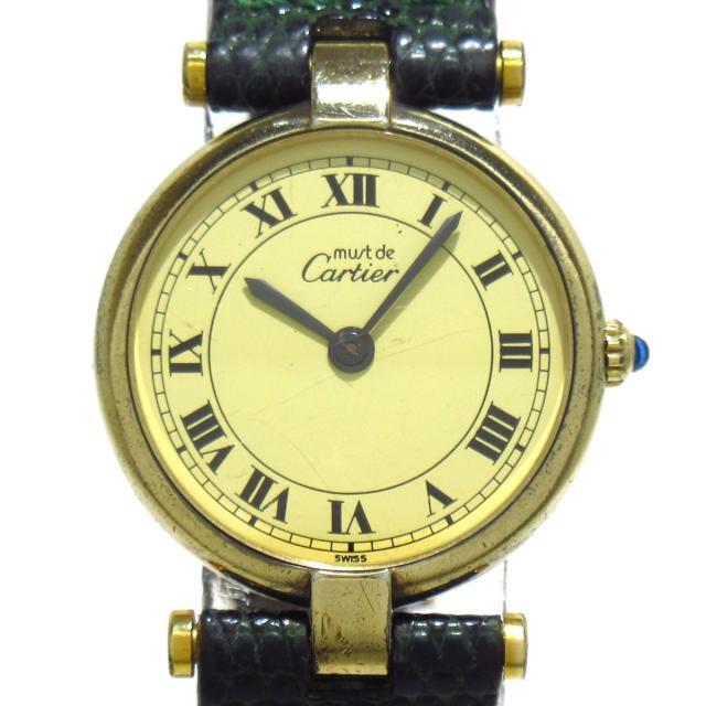 Cartier - カルティエ 腕時計 マストヴェルメイユ