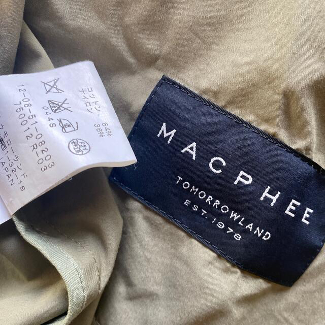 MACPHEE(マカフィー)のお値下げ　マカフィー　コート　 レディースのジャケット/アウター(スプリングコート)の商品写真