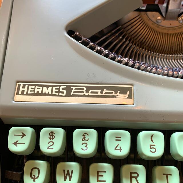 HERMES - HERMES Baby 高級タイプライター アンティークの通販 HERMES - HERMES Baby 高級タイプライター アンティークの通販