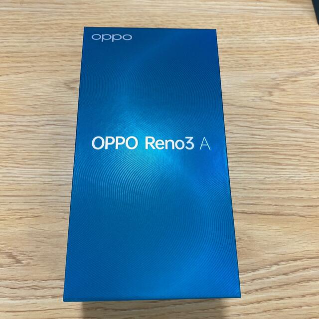 新品 oppo Reno3 A ホワイト ワイモバイル版 - スマートフォン本体