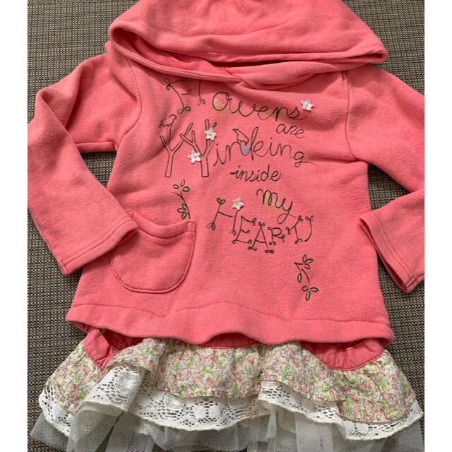 Seraph(セラフ)のセラフ　トレーナー  95センチ キッズ/ベビー/マタニティのキッズ服女の子用(90cm~)(Tシャツ/カットソー)の商品写真