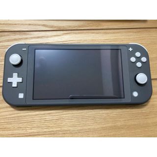 ニンテンドースイッチ(Nintendo Switch)の任天堂　Switch Lite スイッチライト　本体　グレー(携帯用ゲーム機本体)