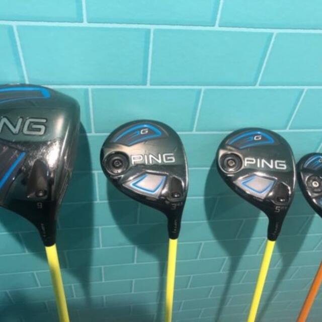 PING(ピン)の【値下げ】ピン　PING　Gドライバー、3w、5w、4u　4本セット スポーツ/アウトドアのゴルフ(クラブ)の商品写真