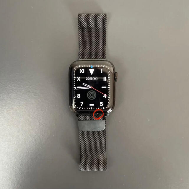 美品‼︎ AppleWatch Series5 ブラックステンレス44mm