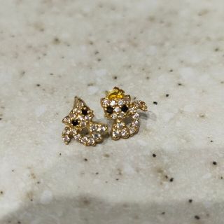 ジュエリーツツミ(JEWELRY TSUTSUMI)のジュエリーツツミ　購入　猫ピアス　ゴールド　k18 (ピアス)