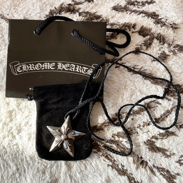 CHROME HEARTS/クロムハーツ ファイブポイントスターラージネックレス