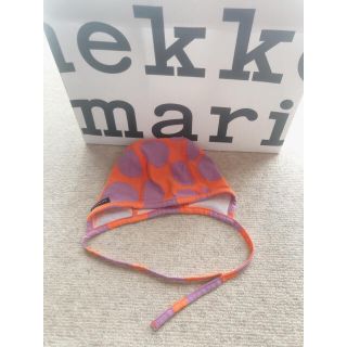 マリメッコ(marimekko)のmarimekko  ボンネット(帽子)