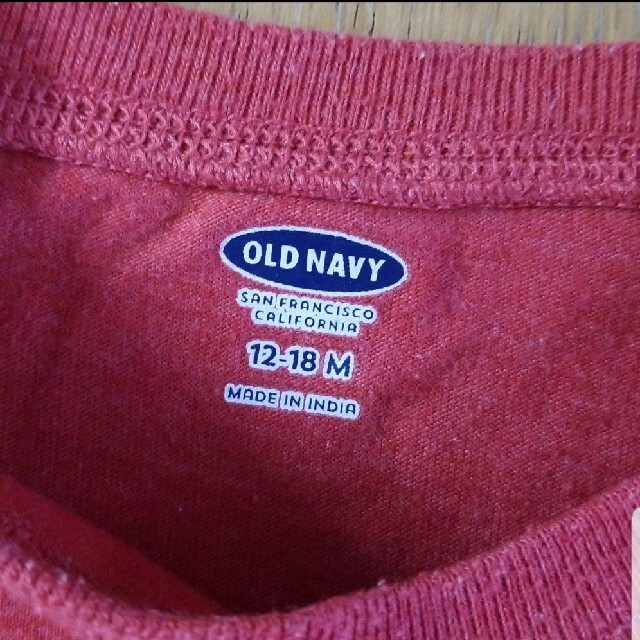 Old Navy(オールドネイビー)のダメージなし【OLD NAVY】半袖プリントTシャツ 70サイズ キッズ/ベビー/マタニティのベビー服(~85cm)(Ｔシャツ)の商品写真