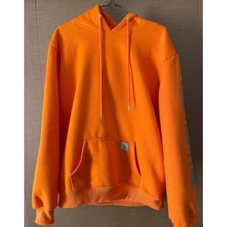 カーハート(carhartt)のカーハート　パーカー　オレンジ(パーカー)