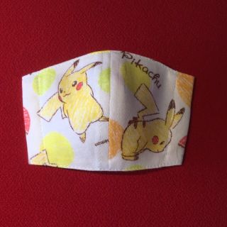 ポケモン(ポケモン)のポケモン　子供用小さめ　インナーマスク　ハンドメイド(その他)