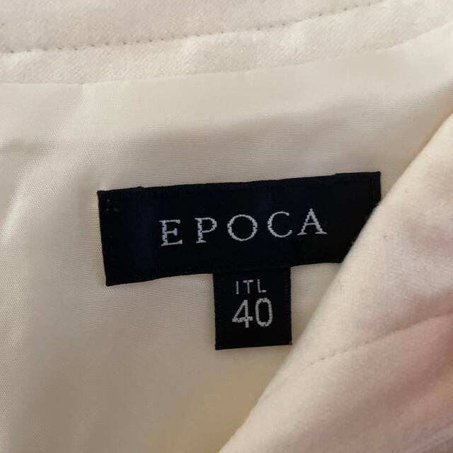 EPOCA(エポカ)のクリスマス　エポカ　総レースワンピース　オフホワイト レディースのワンピース(ひざ丈ワンピース)の商品写真