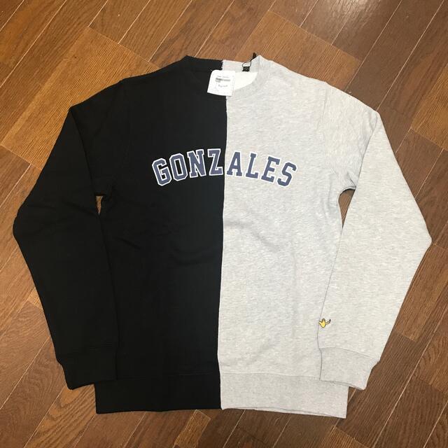 Mark Gonzales センター切替プリントスウェットシャツ