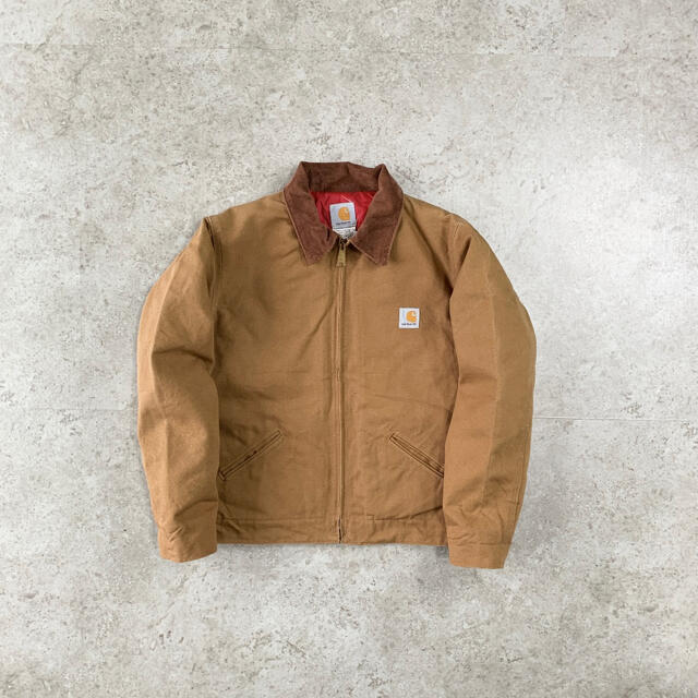 メンズCarhartt Detroit jacket duck ショート丈 USA製