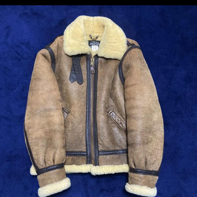 【US SHEEPSKIN】B-3　フライトジャケット　ヴィンテージ　USA製