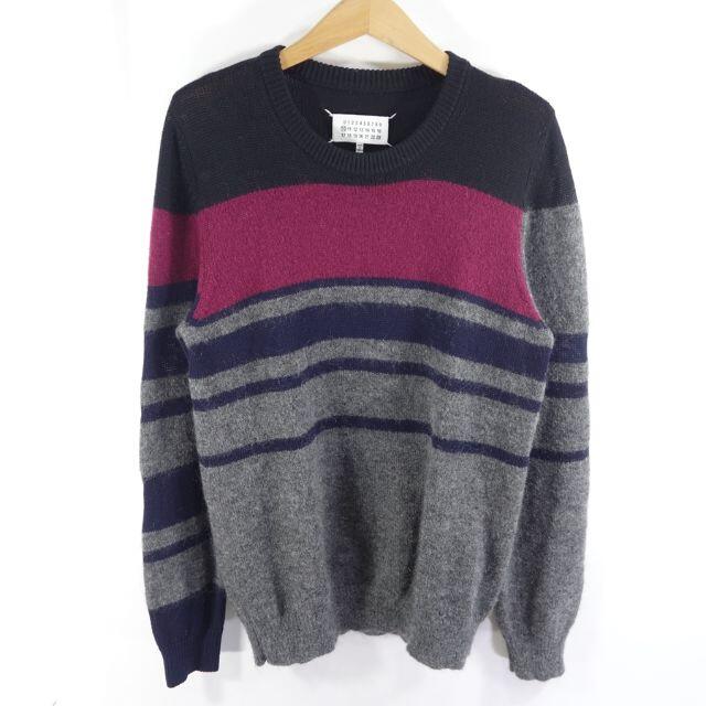 Maison Martin Margiela(マルタンマルジェラ)のMAISON MARGIELA 15aw border sweater 大名 メンズのトップス(ニット/セーター)の商品写真